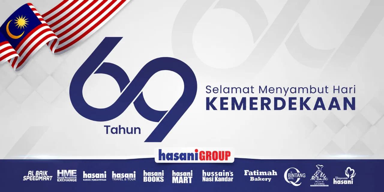 SELAMAT MENYAMBUT HARI KEMERDEKAAN KE-69, MALAYSIA!